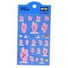 BT21 Jelly Sticker Ver.2 - Official Product Strong Difficult Peel Off Transparent Clear Mobile Decoration Seal Book Exchange Small Mark Stylish Event