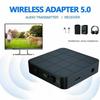 Transmissor e receptor de áudio Bluetooth 5.0 com microfone de 3,5 mm e conexão RCA. Adaptador de música sem fio 2 em 1.