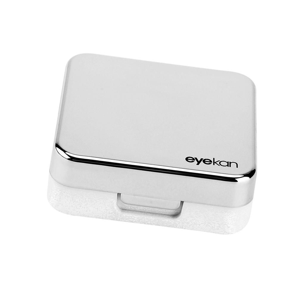 Reflektierende Abdeckung für Kontaktlinsenbehälter, niedliche, hübsche Reiseset-Box