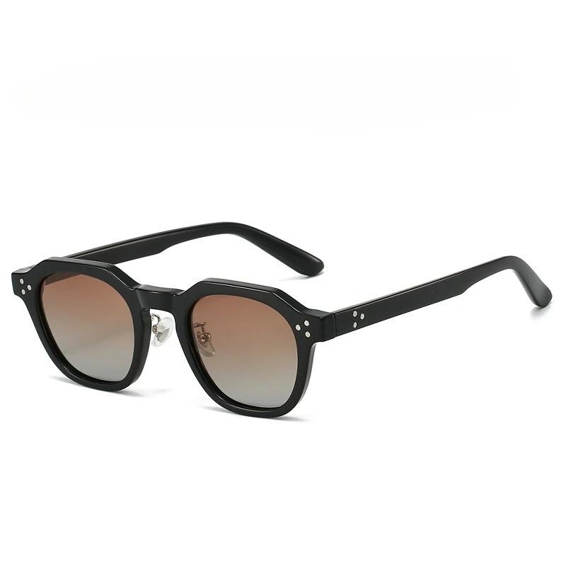 Retro Trend Niche  Polarised Sunglasses Unisex Uv Resistant Magnificent Sturdy And Durable Full Frame Uv400 Glasses