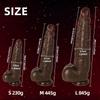 Realistic Large Dildo for Female Beginners Skin Sliding Foreskin Anal Vagina G Spot Big Soft Silicone Stimulation Anal Plug Massager Dildo Sex Toy