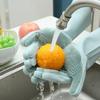 2PCS Magic Silicone Dish Washing Gloves Kitchen Accessories Dishwashing Glove Household Tools for Cleaning Car Pet Brush