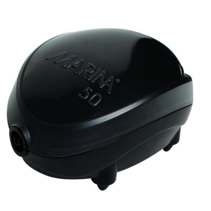 Marina air pump 50 - flow rate : 10 to 60 l / h - for aquarium