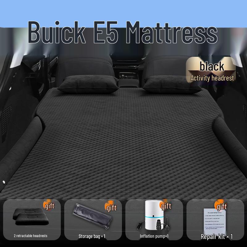 Buick E5 Car Rear Seat Inflatable Mattress - Trunk Bed & Sleeping Pad