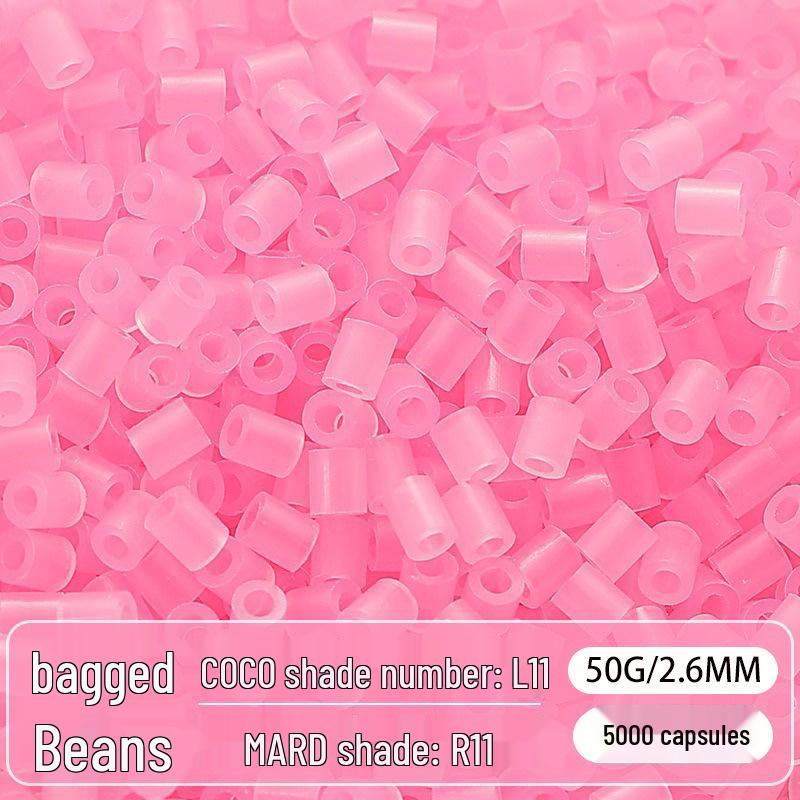 Mard Family Perler Beads P Series Pearlescent Colors 2.6mm Refill Pack - 50g Fused Beads