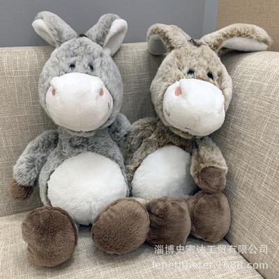 Plush Toy Doll Donkey Cartoon Animal Mascot Cute Little Donkey Dropshipping Generation Plush Doll Animal