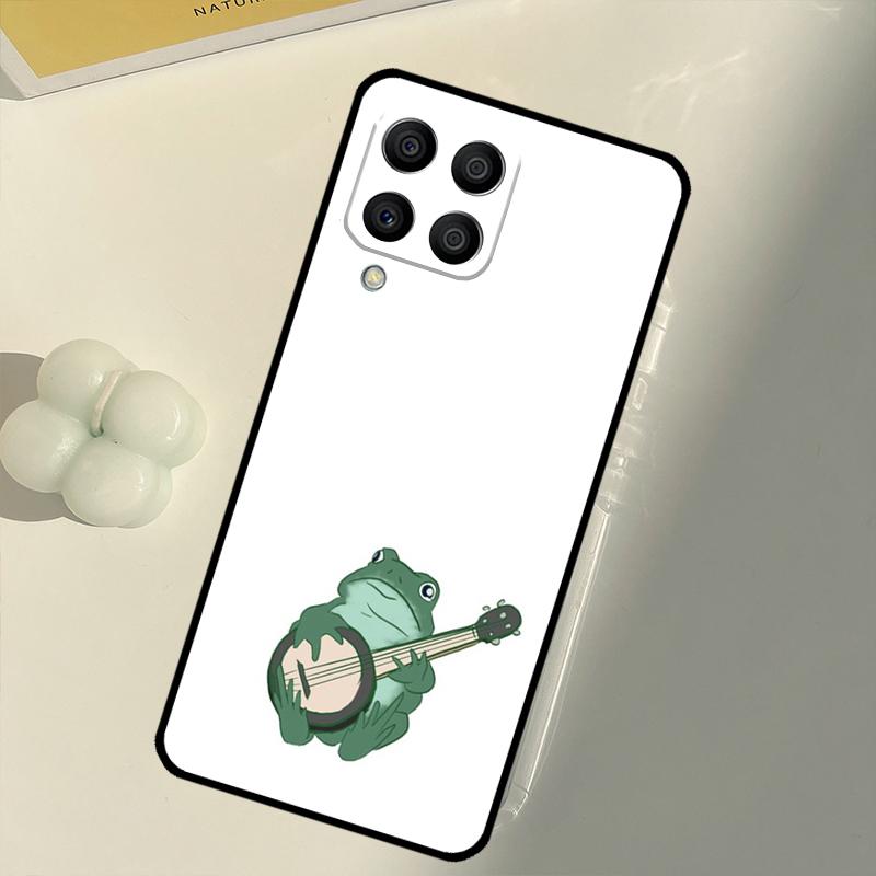Cartoon Frogs For Samsung Galaxy M16 M06 M12 M55 M15 M35 M14 M34 M54 M11 M21 M31 M13 M33 M53 M32 M52 Case