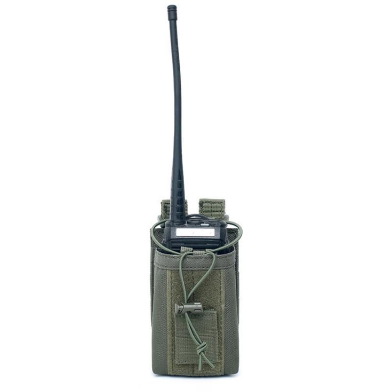 Outdoor Multifunctional Walkie-talkie Hanging Bag Molle Military Fans Sports Camouflage Accessory