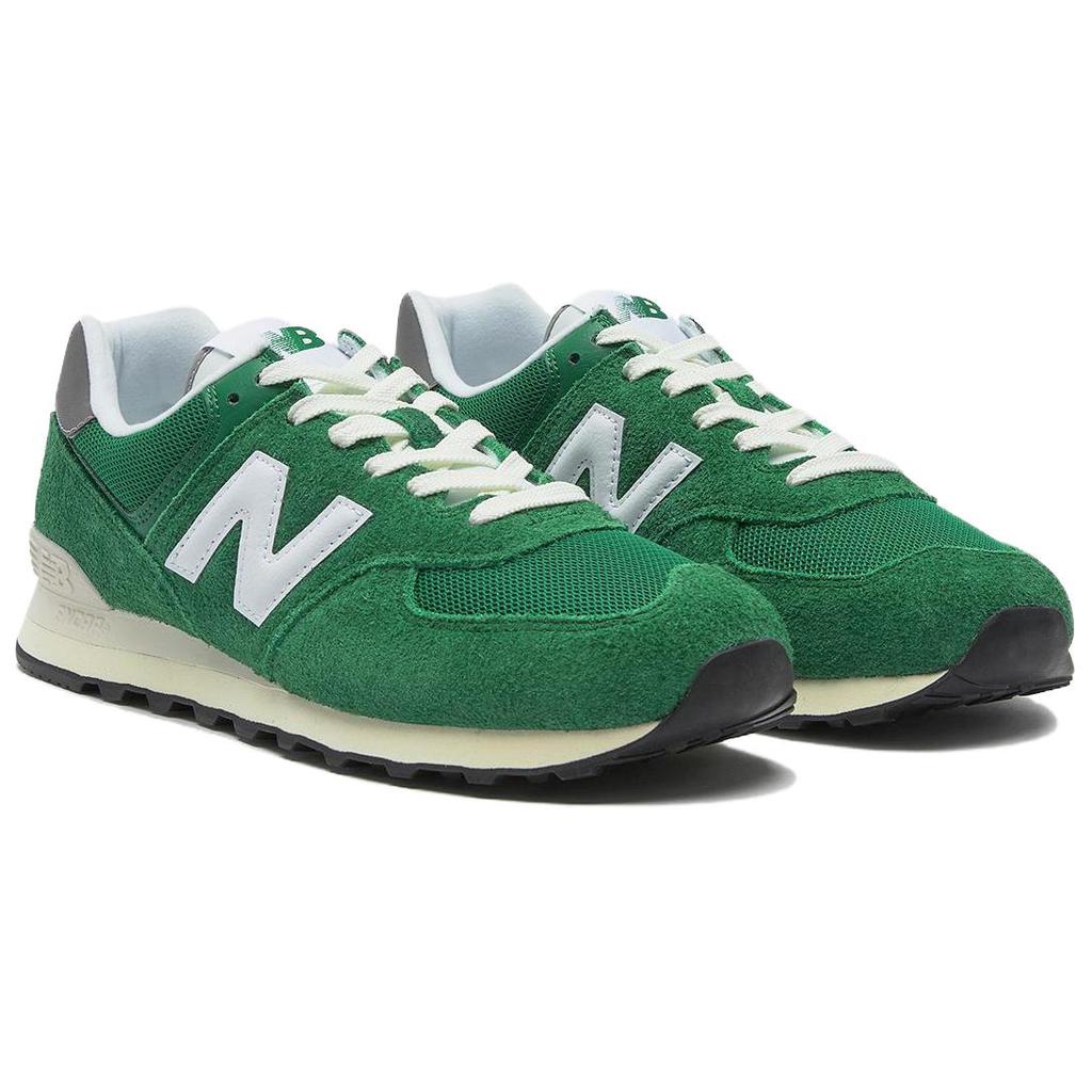 New Balance Nb 574 Soft Comfortable Low Top Casual Running Shoes Unisex Sneaker Green White U574HSB