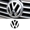 JQTYB1 For VW Volkswagen Jetta MK5 Golf Car Emblem Stickers Suitable for VW Volkswagen CC 2013-2018 Front And Rear Car Emblem Stickers