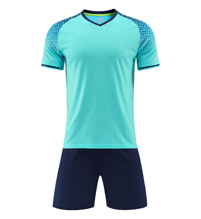 Soccer Uniform Set Men'S And Women'S Summer Game Team Training Uniforms For Children Adults Short Sleeve Sports Team Uniforms 6321 Quick Drying