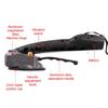 1000W 80x80cm Vibrator für Fliesen Verfliesen Putzen Maschine Fliesenlegen mit 2500mAh Akku Automatischer Bodenrüttler