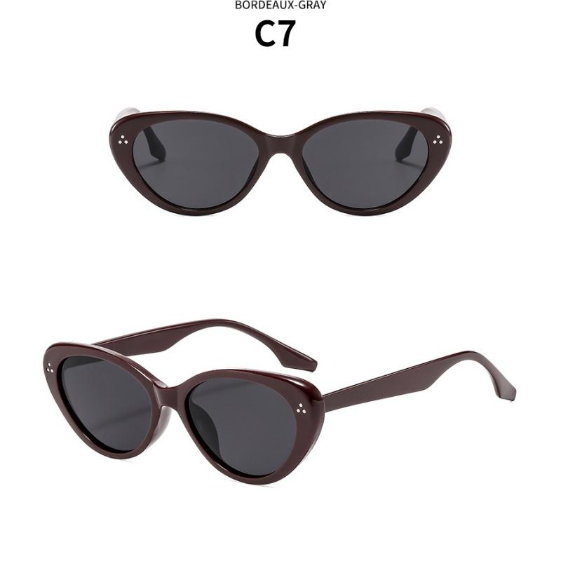 Óculos de Sol Femininos, Óculos de Sol Olho de Gato Triangulares, Óculos de Sol da Moda