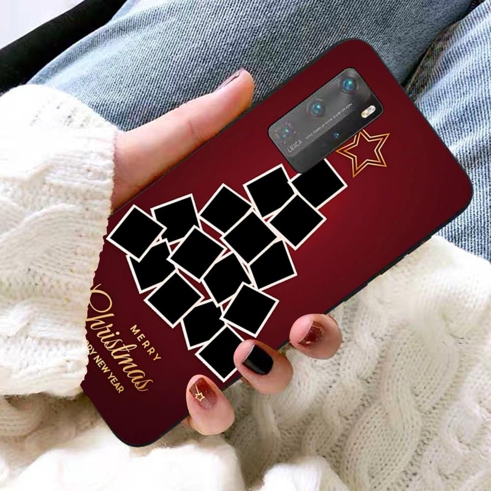 Merry Christmas Tree Phone Case For Huawei P 8 9 10 20 30 40 50 Pro Lite Psmart Honor 10 lite 70 Mate 20lite