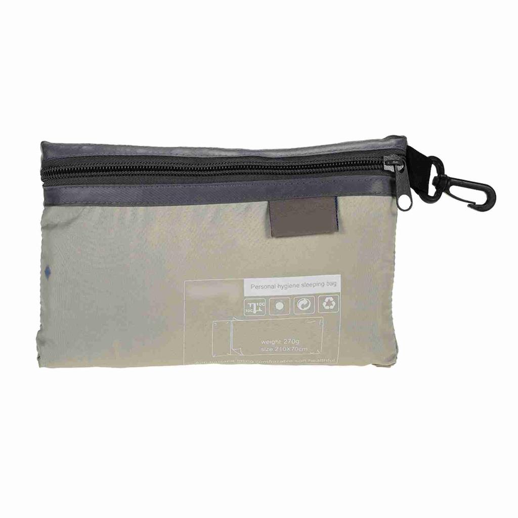 70*210CM Outdoor Travel Camping Hiking Polyester Pongee Healthy Sleeping Bag Liner with Pillowcase Portable Lightweight Business Trip Hotel