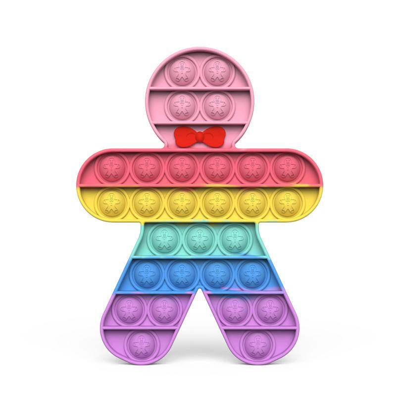 Silicone Desktop Puzzle Decompression Toy For Relieve Stress Birthday Christmas Gift For Girls Boys