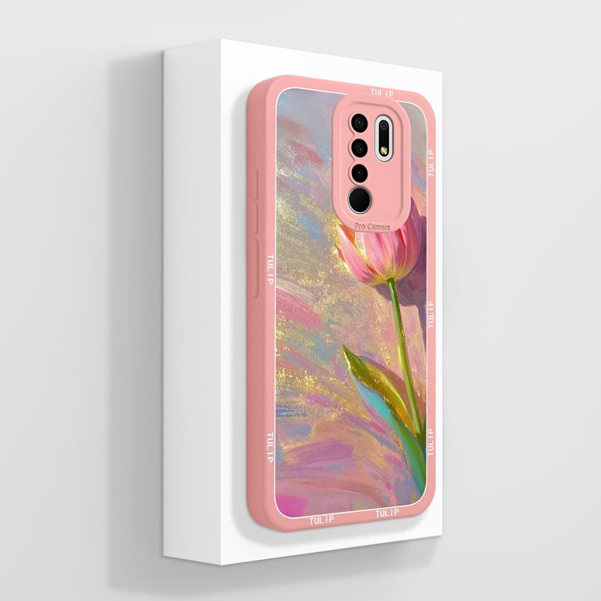 For Xiaomi Poco M2 M3 M4 M6 M7 Pro M5 M5S Mysterious Whale Phone Cases Camera Protection Liquid Silicone Anti Fall Protection Covers For Xiaomi Casing