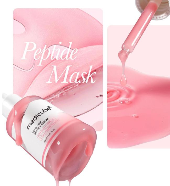 PDRN Pink Peptide Ampoule Mask for Firm & Radiant Skin