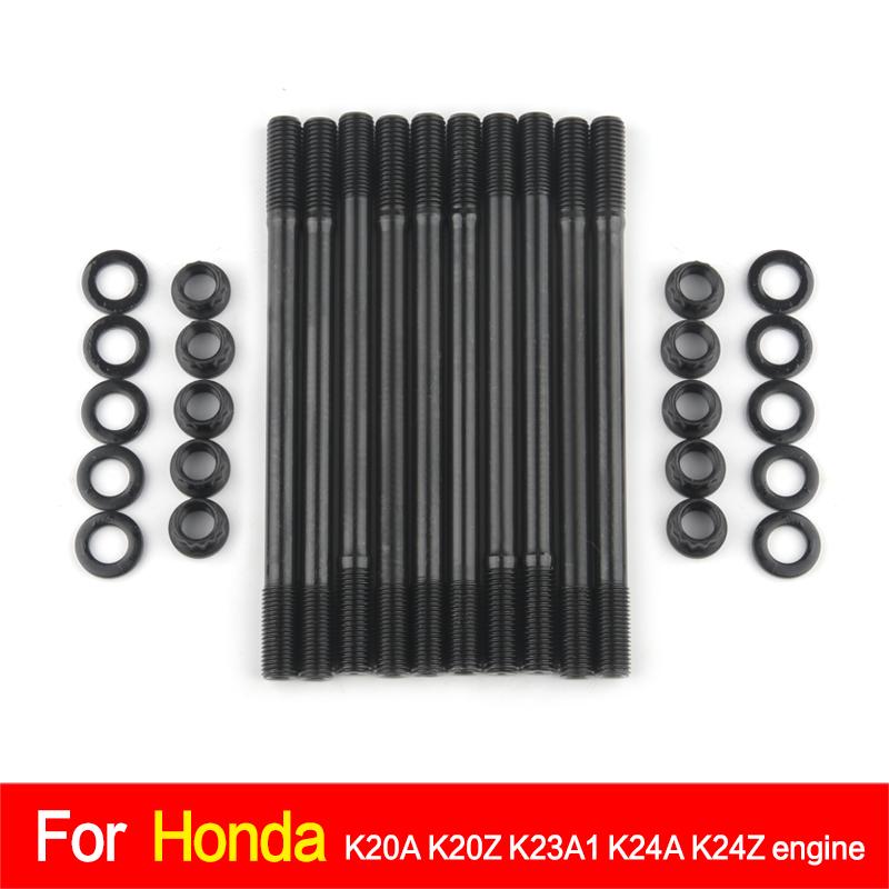 208-4701 Cylinder Head Stud Kit For Acura For Honda K20A K20Z K23A1 K24A K24Z Engine Motor K20Z3