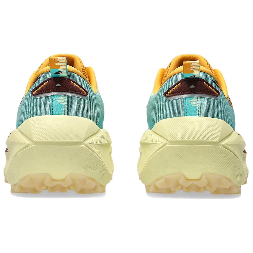 Asics Trabuco Max 4 Wheat Yellow Dark Red Planet Men Sneakers Cream 1011B976-750