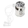 14L Goat Electric Milking Machine Portable Plug In Pulsating Vacuum Pump 304 Stainless Steel Bucket