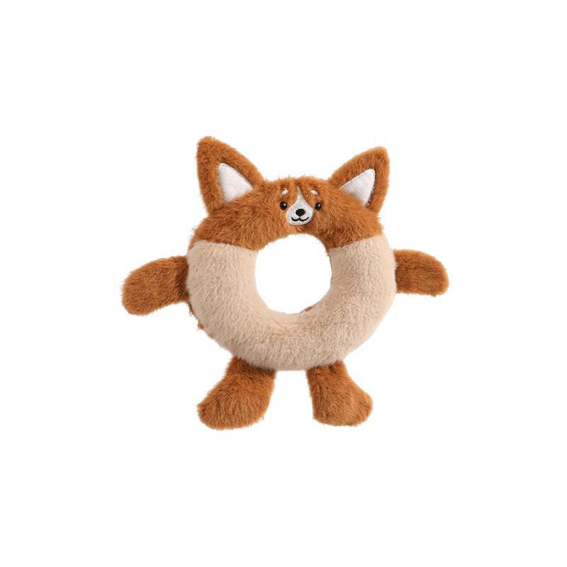 Meow Xinbao Elevator Donut Sounding Dog Toy Bite-resistant Self-improvement Toy Supplies