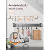 Yidashang Rotatable Suction Cup Kitchen Hook Rack