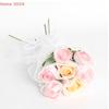 28X400cm Flower Wrapping Paper Packaging Material Supplies Pearl Wave Yarn Lace Mesh Florist Bouquet Party Valentine Gift