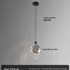 Modern Crystal Chandelier for Bedroom & Living Room - High-End Bedside Pendant Light