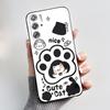 Phone Casing For ZTE Nubia Red Magic 9 9s Pro Plus Case Aesthetic Fashion Cute Cat Black Soft Silicone Shockproof Cover Bumper