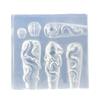Reusable Heat Resistant Silicone Nail Mold With Elegant Octopus Shape Manicure Mould For Home Salon and Travel Use