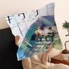 Given Manga Vai Receber Anime Cushion Cover Polyester Sofa Cushions Decorative Throw Pillows Home Decoration Pillowcover