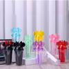16oz Clear Double Wall Mouse Shaped Mug Plastic Water Bottle Tumbler Cups In Bulk Kids Cute Cartoon Sippy Cup