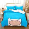 Nová kolekce povlečení Adventure Time Anime Povlak na přikrývku Přikrývka Kolekce postelí Povlak na prošívanou deku Povlak na polštář Velikost King Queen Twin Pro kluky Dívky Dospělé