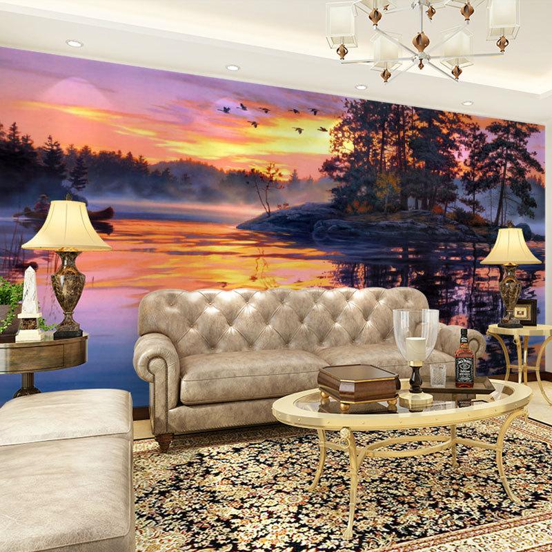 Beautiful Landscape Scenery Mural For Room Wall Decoration Home Improvement Wallpaper