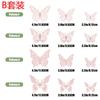 48Pcs/4Set 3D Butterfly Wall Decor 4 Styles 3 Sizes,Butterfly Decorations For Butterfly Birthday Party Cake Room Decorations