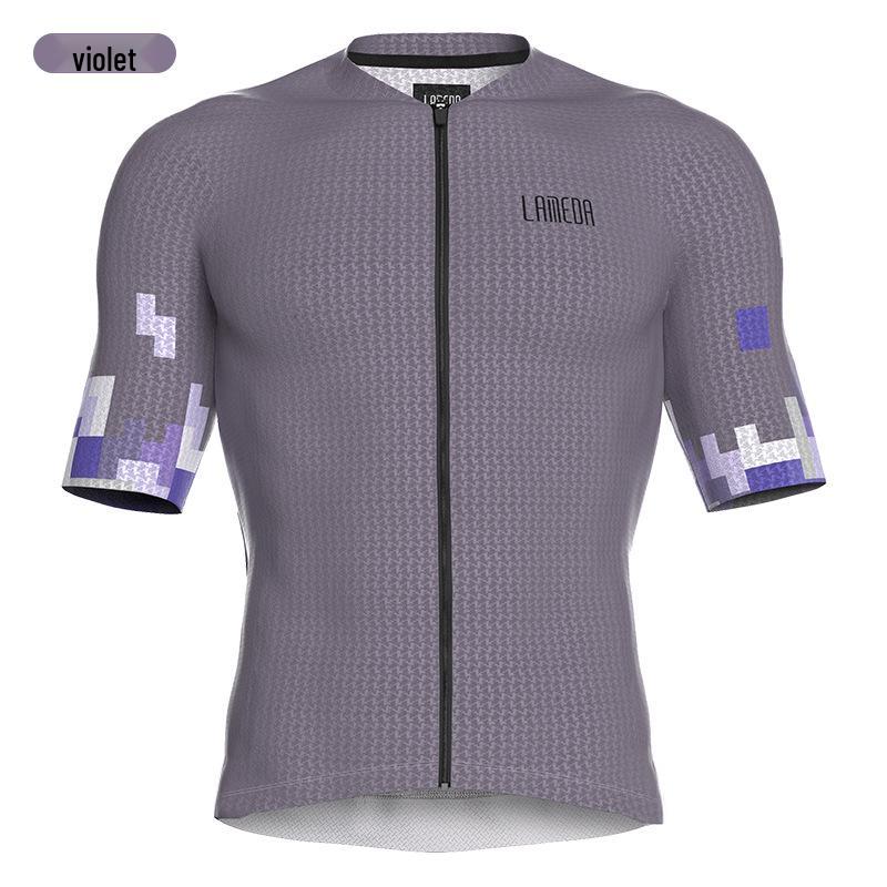 Lampada 2023 Men's Short Sleeve Cycling Jersey - Breathable, Quick-Dry, Casual Sportwear
