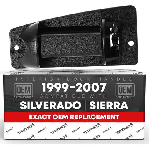 Extended Cab Door Handle, Rear Driver Door Handle Compatible with 1999-2007