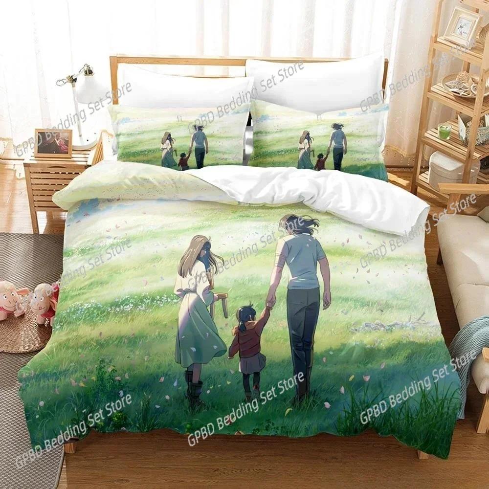 Luxury New 3D Print Anime Suzume no Tojimari Bedding Set Single Twin Full Queen King Size Bed Set Bedroom Duvet cover Sets