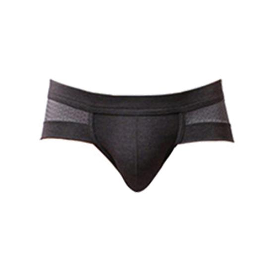 Men's Sexy Mesh Modal Triangle Underwear Fashion Breathable Briefs Underpants