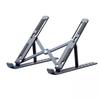 Portable Metal Laptop Cooling and Lifting Stand with Multifunctional Vertical Adjustment and Storage