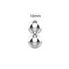 2 Pcs Stainless Steel Magnetic Balls With Strong Magnetic Suction And Smooth Surface Perfect For Stress Relief Office Home