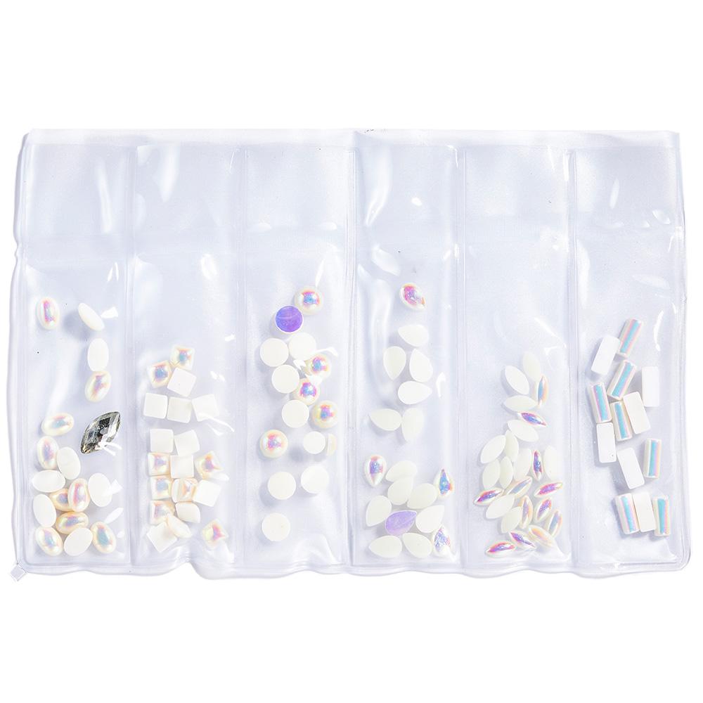 SS3-SS10 Colorful Glass Nail Rhinestones Multicolor Flat Back Crystal Strass Shiny Nail Art Gems Manicure Nails Art Decorations