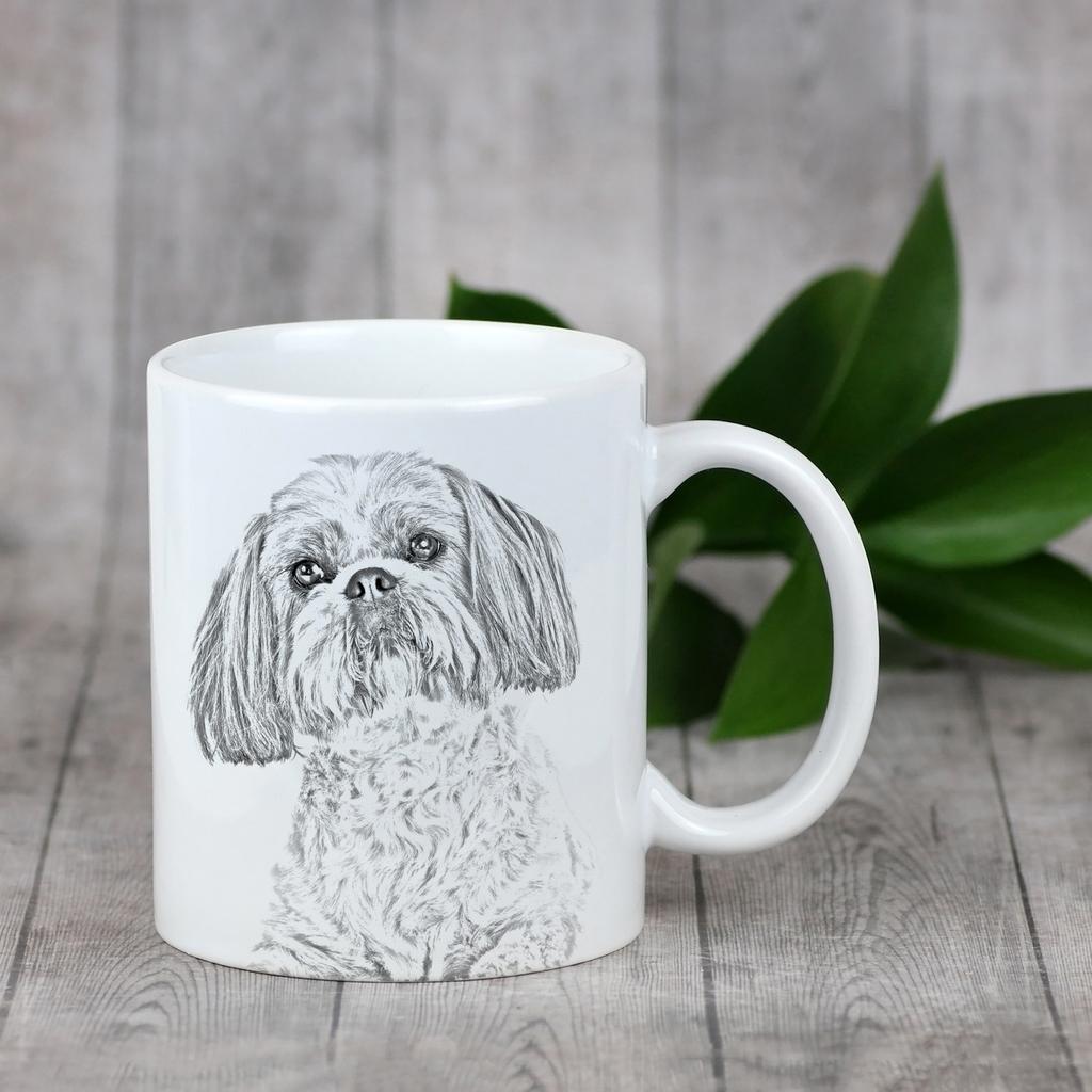 Shih Tzu, Chrysanthemum Dog - cup with a dog, cup with a photo, personalized gift from the Art-Dog brand