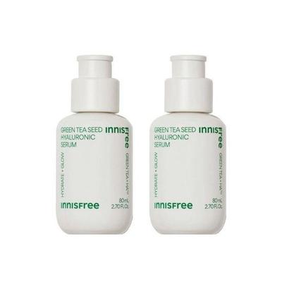 Zelený čajové semínko Hyaluronové sérum Hloubková hydratace & Péče o kožní bariéru 80 ml × 2