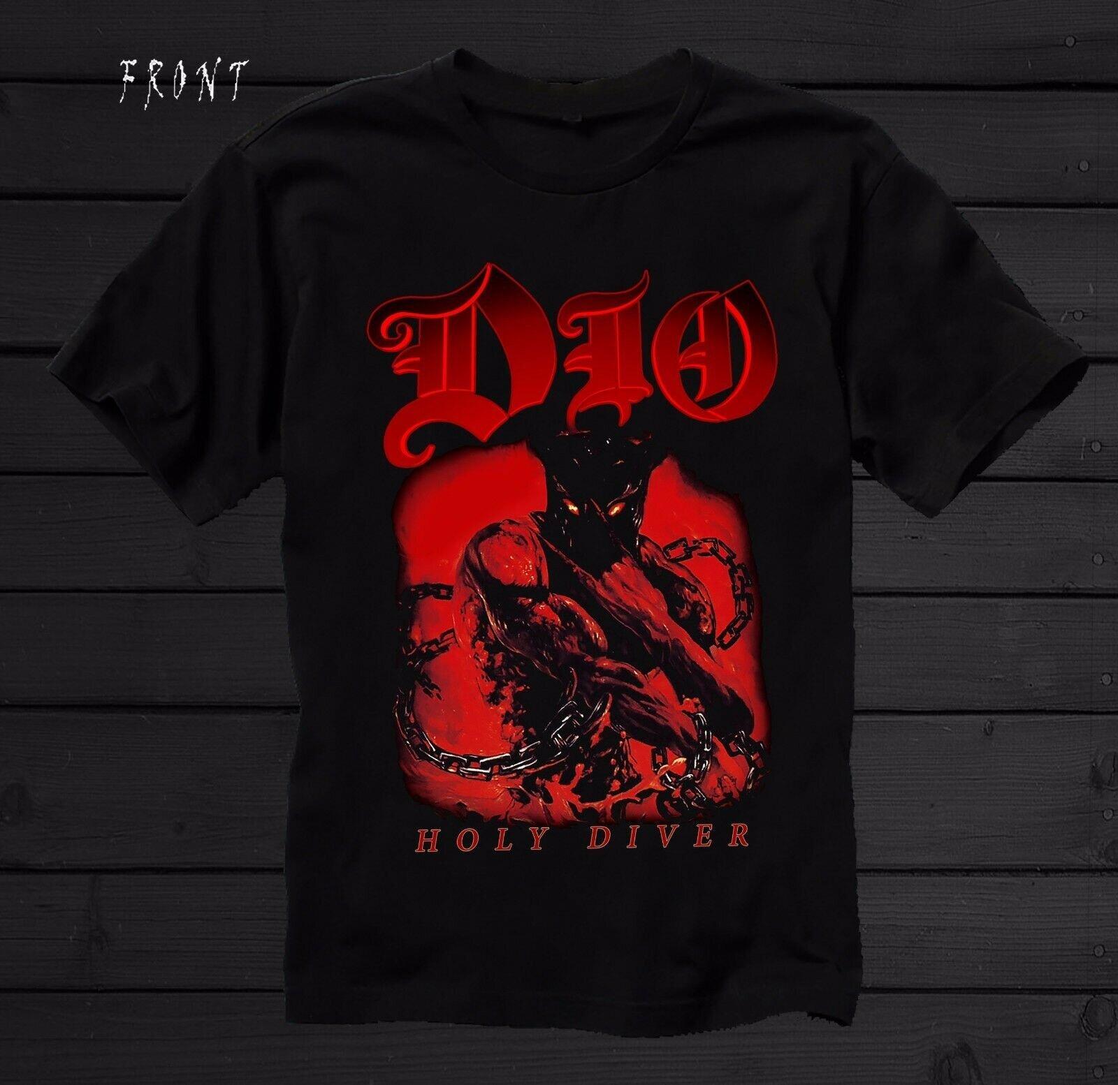 DIO – Holy Diver – American Heavy Metal Band T-Shirt Size S to 5XL M