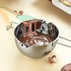 Bakeware Wax Candle Candy Melts Chocolate Double Boiler Metal Stainless Steel Chocolate Warmer Melting Bowl