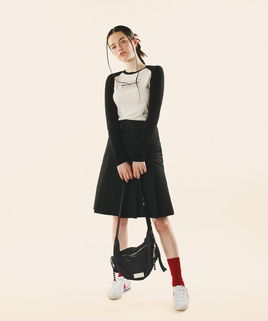 Masmarulez 304Eyelet Ear Arch Bag_ Black