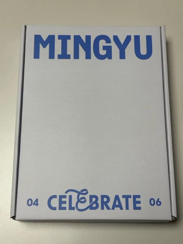 SEVENTEEN Mingyu Birthday Box 3ver. Full set Used