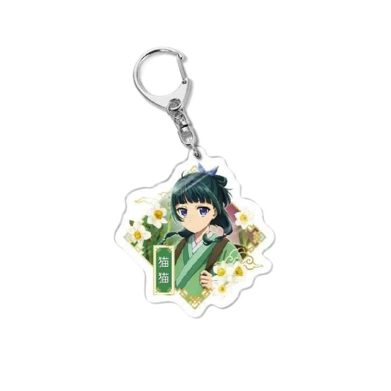 Grenzüberschreitender Anime Acryl Schlüsselanhänger, The Apothecary Diaries Maomao Takashun Q Version Tasche Anhänger